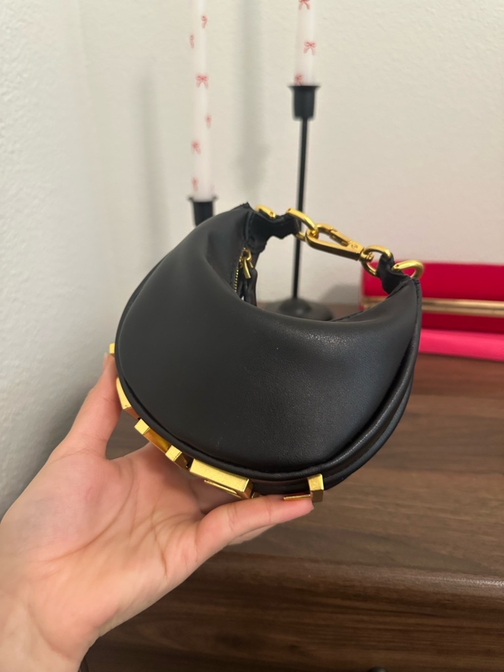 Elegant black inspired bag